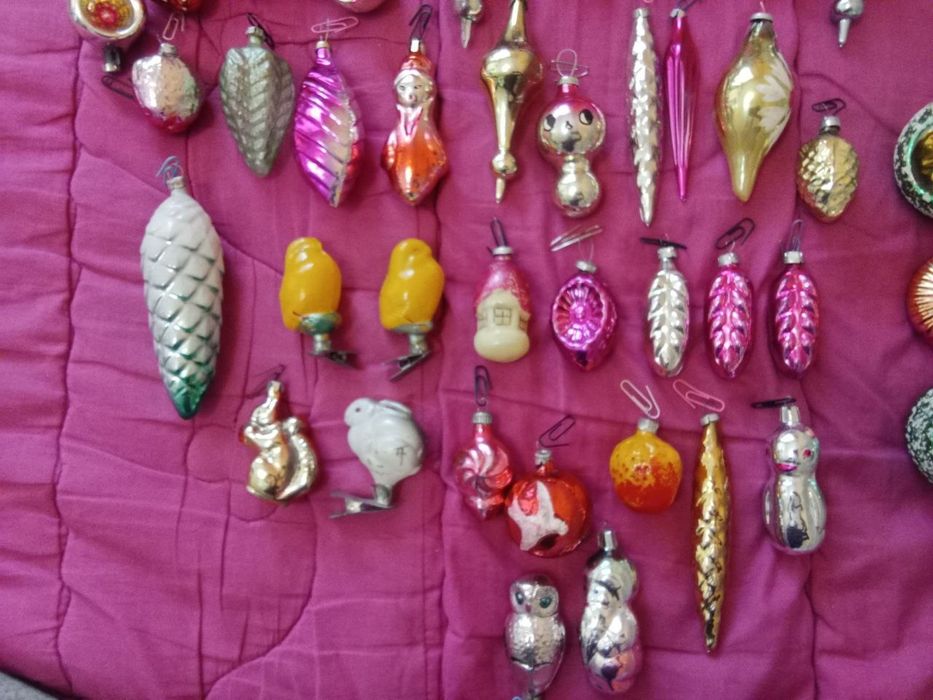 Ёлочные игрушки СССР
