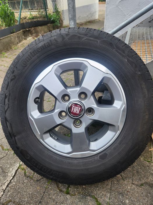 215 70 15C Jante originale aluminiu Fiat Ducato