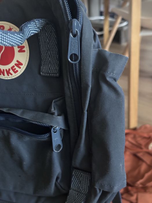 Оригинална раница Fjällräven Kånken Mini – Синя / Добро състояние