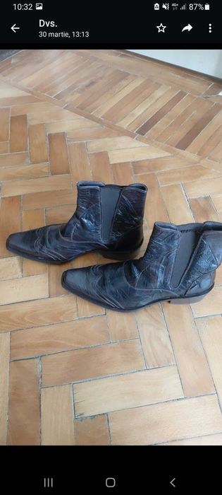 Ghete si bocanci de munca piele naturală