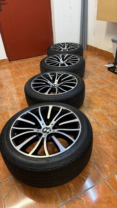 Jante bmw  cu anvelope de vara.. impecabile !!