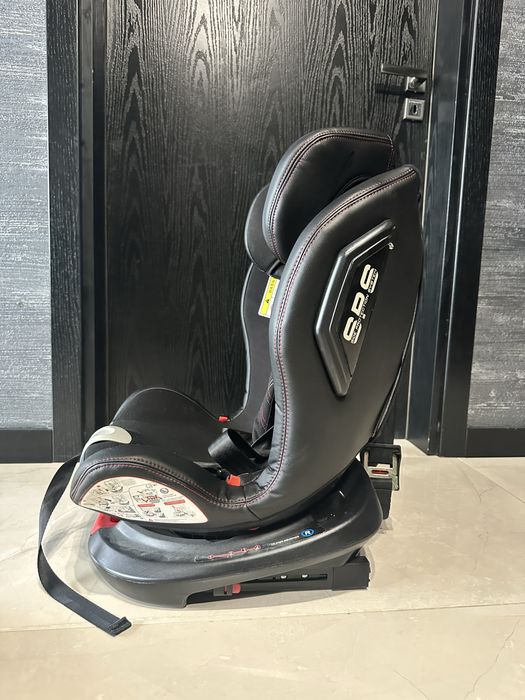 Столче за кола 0-36 кг. MOTION ISOFIX 360° ЧЕРЕН