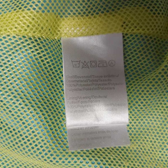 Geacă sport Asics, mărimea M, albastru cu galben