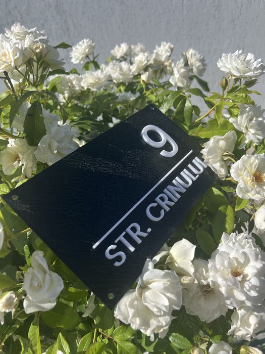 Număr de casă personalizat – realizat la imprimantă 3D