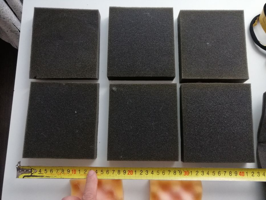 Pasla naturala 10 cm și bureți pentru proiecte  boxe