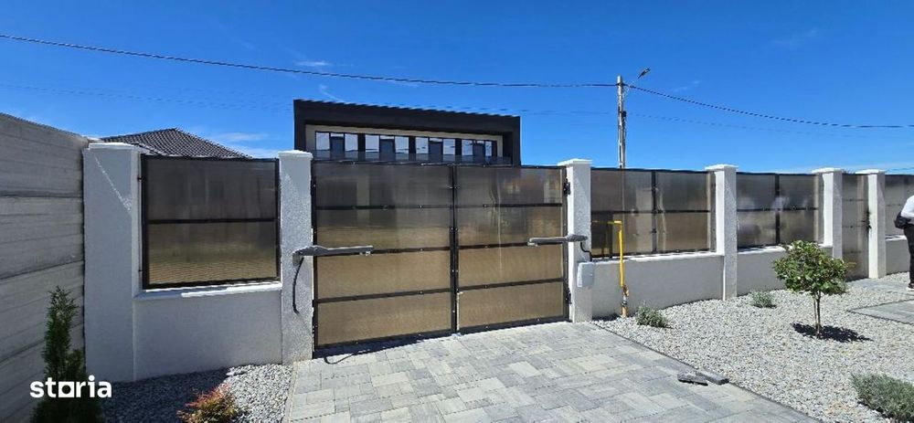 Oferta! Casa Noua , finisata,s.c.140mp, teren 500 în Santandrei, Gaz