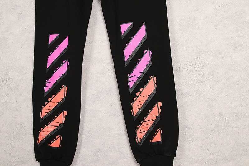 Aduc pe comanda Pantaloni OFF - WHITE