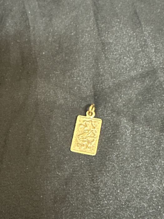 Superb pandantiv din aur de 8k  333 zodia sagetator