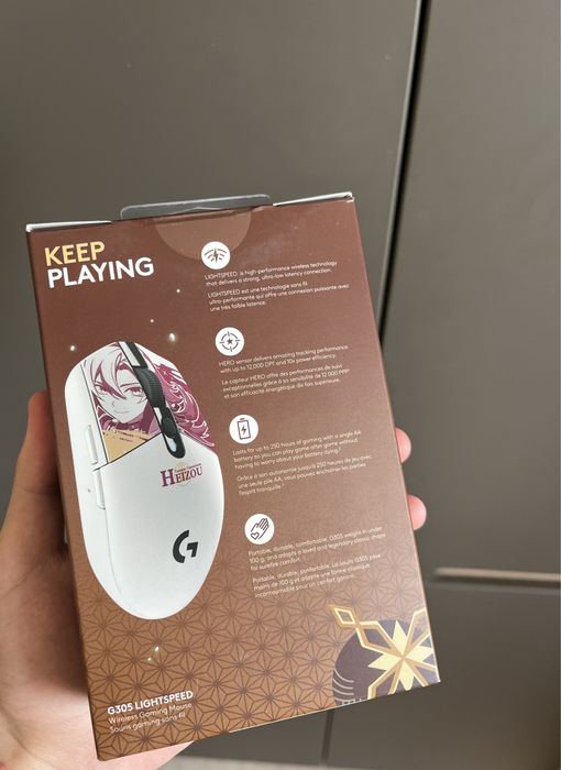 НОВЫЙ Мышь Genshin Henzoi Logitech G305 Lightspeed
