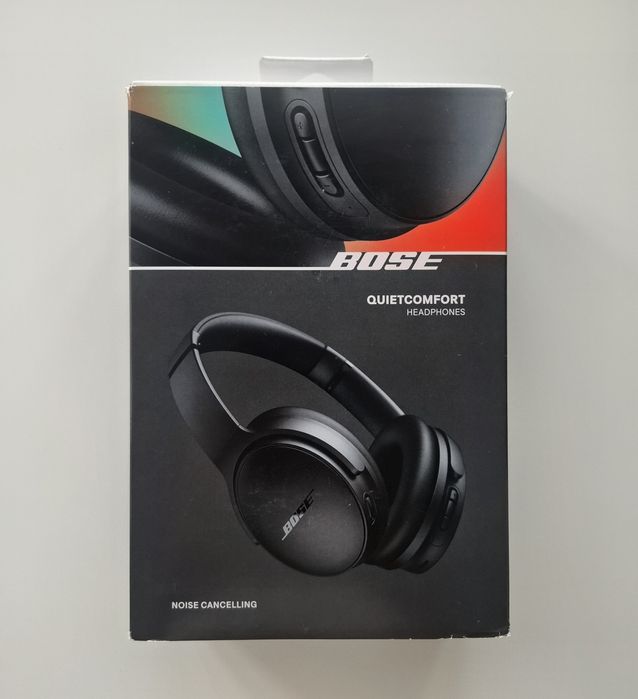 Casti Over-Ear Bose QuietComfort, Wireless, Bluetooth, ANC, Negru (Ca noi)