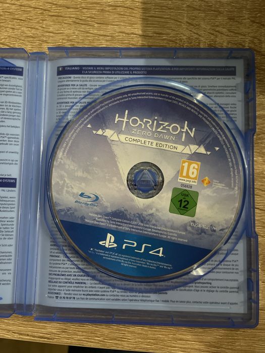 Horizon zero dawn PS4