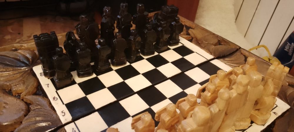 Шахматы- нарды резные