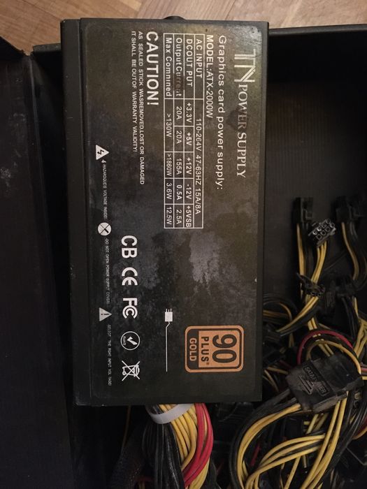 Блок питание 2000W 90plus