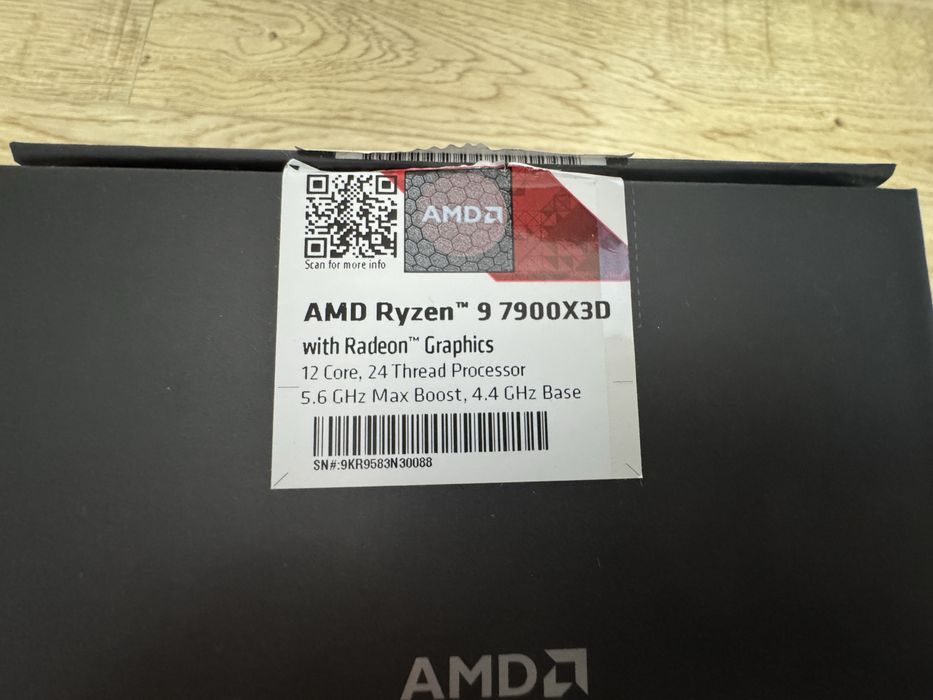 Мощный процессор Ryzen 9 7900X3D