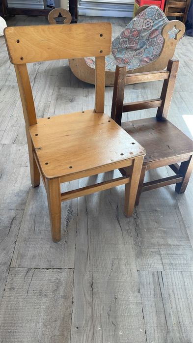 Scaun de lemn inaltime 30 cm