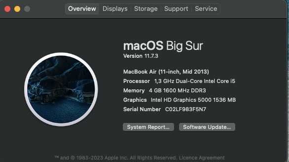 Apple MacBook Air 11" 2013