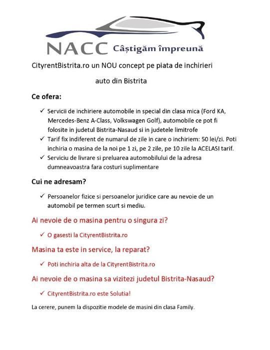 Inchirieri auto 80 lei /zi. Tarif fix chiar si pt inchirierea /1zi