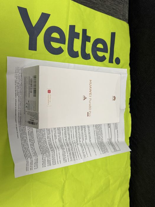 ЗАПЕЧАТАН 512GB Huawei Pura 80 Pro Гаранция Yettel 2029 Black Черен