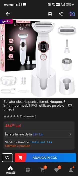 Epilator nou nouț am 3