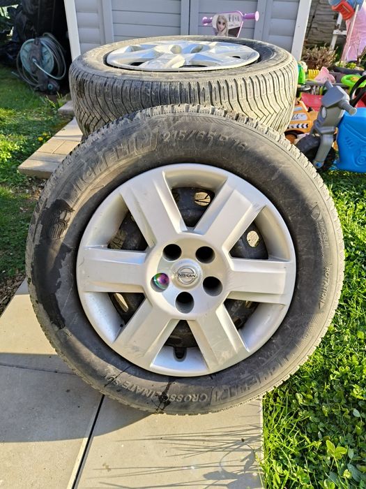 Vând jante tabla cu cauciucuri