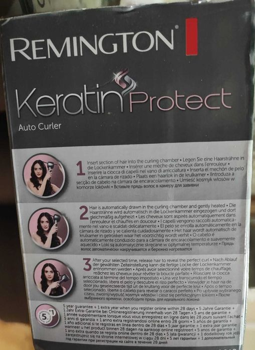 Автоматична маша за коса Remington Keratin Protect