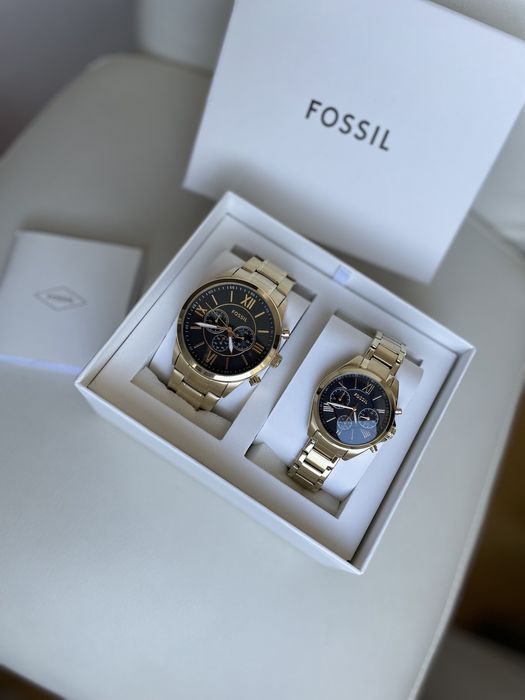 Ceas Fossil Set-uri El & Ea , Noi ,Originale ,cutie!!!