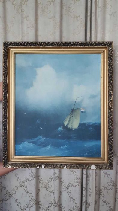 СРОЧНО ПРОДАЕТСЯ КАРТИНА "Буря на море" И.Айвазовского