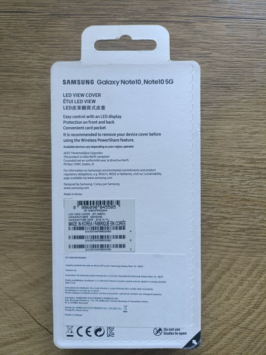 Husa Led View Cover Galaxy Note 10