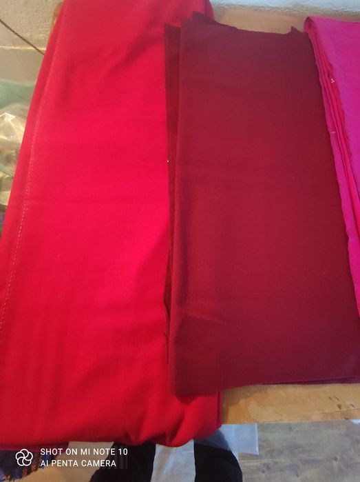 Вълнен плат различни десени