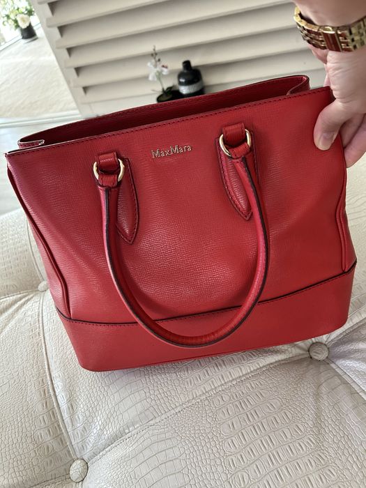 Geanta Max Mara, roșie