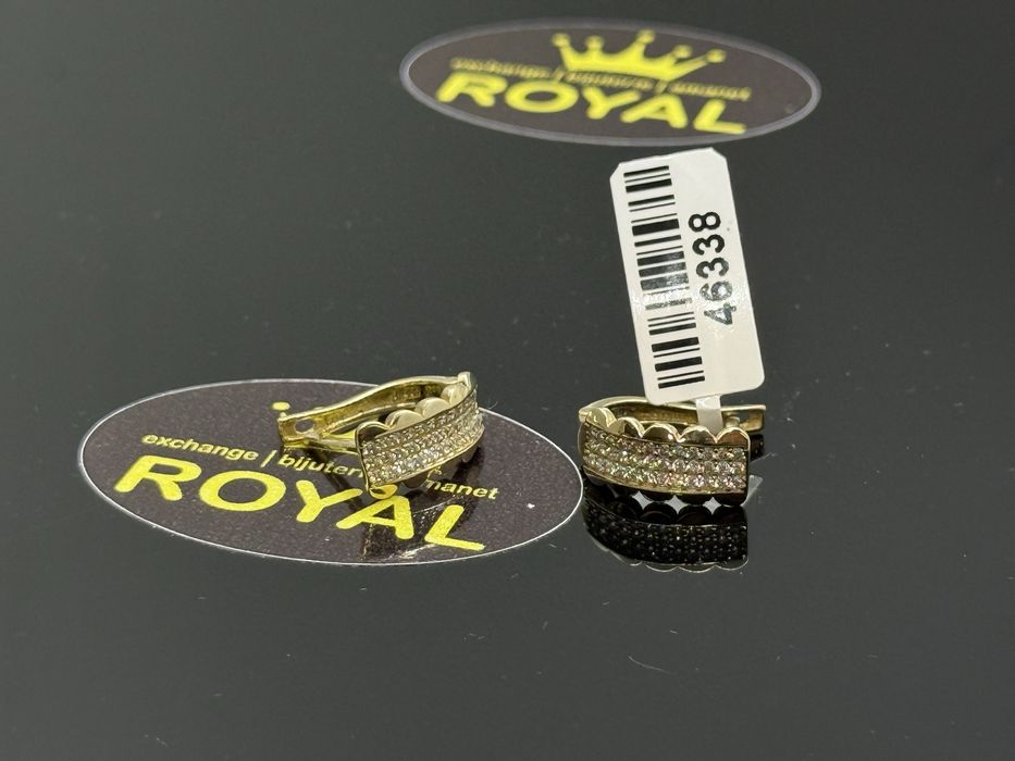 Bijuteria ROYAL : Cercei AUR 14K / 2.96 GR