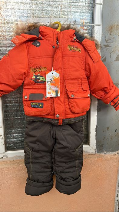 Зимнмй комбенезон девачеа и мальчик