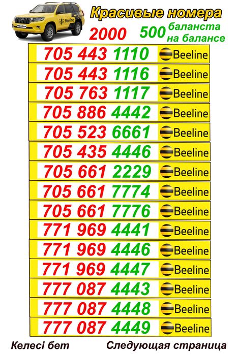 Сим карты. Красивые парные номера Билайн.