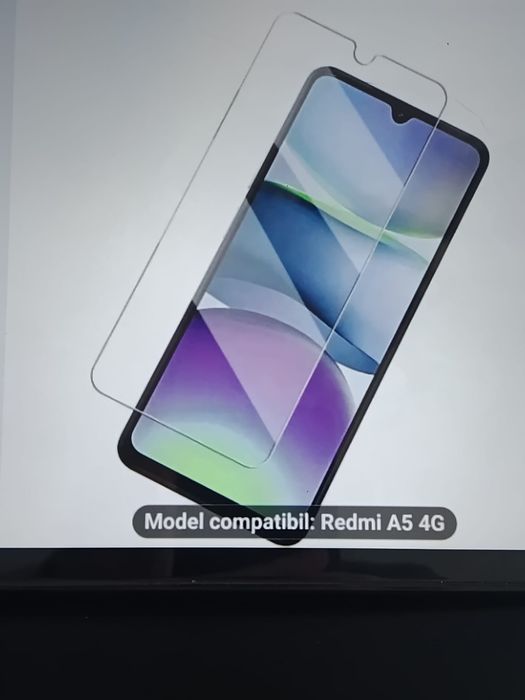 Folie securizare display pentru telefoanele Xiaomi A3 și A5