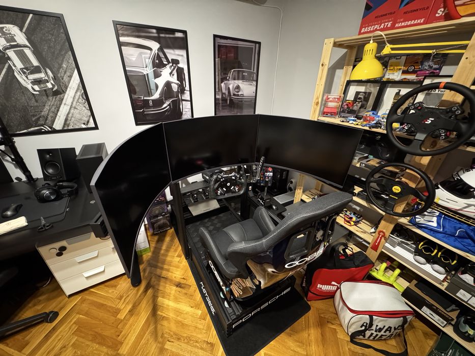 Продава се Симулатор / Sim racing setup