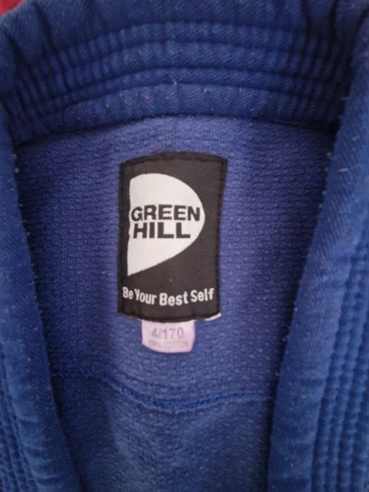 Кимоно для дзюдо синего цвета