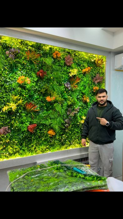 Искуственное озеленение | Фитостены | Мох