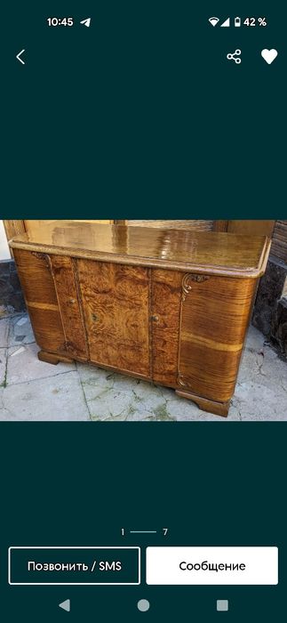 Продаётся шикарный комод с инкрустацией после качественной реставрации