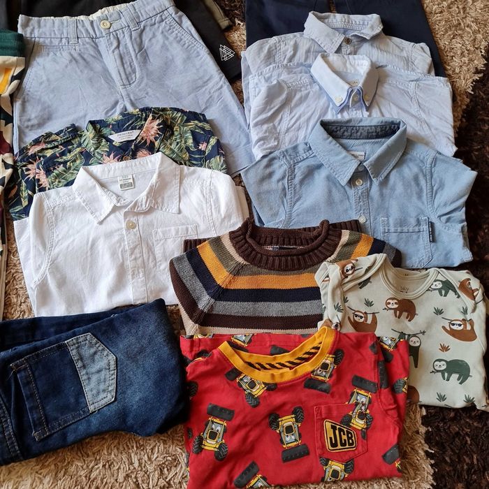 Lot haine baieti selectate marimile 98-104  Zara , Next