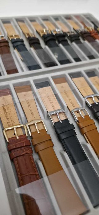 Curele de ceas Piele Naturală - 17mm și 19mm  preturi de la 80 lei