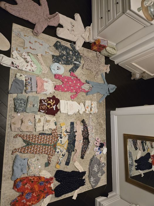 Lot haine Bebe marimea 68 HM Next Zara