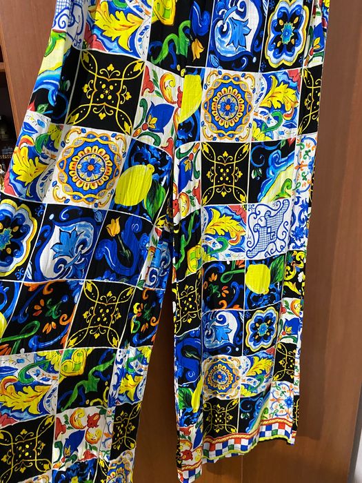 Pantalon cu crac larg