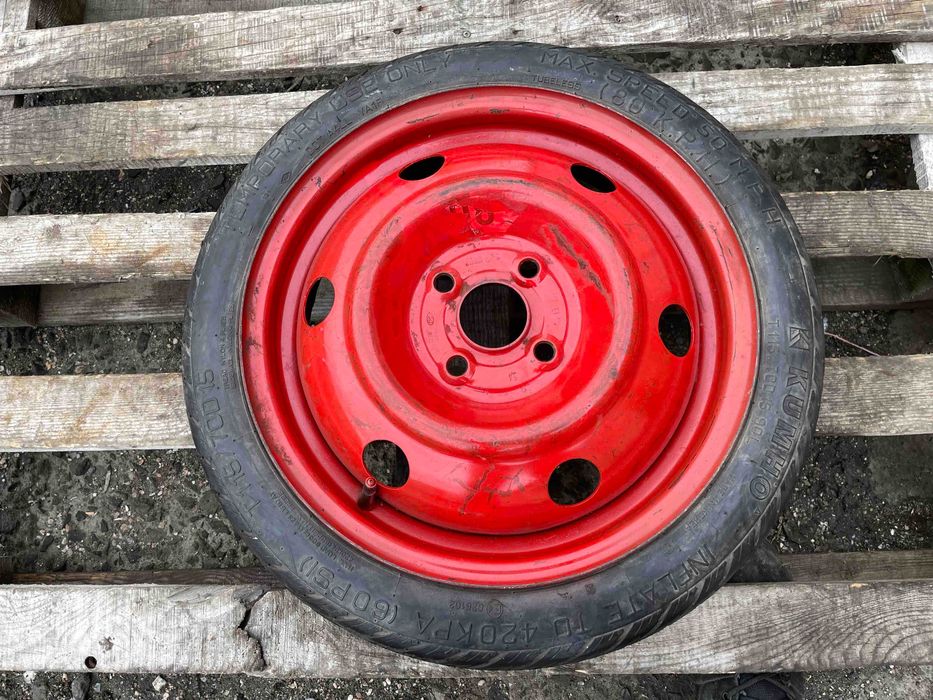 15 резервна джанта патерица 4х100 Hyundai I20 Kia Rio Aygo 115/70/15