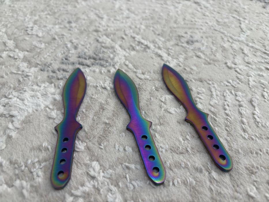 Ножи метательные градиент