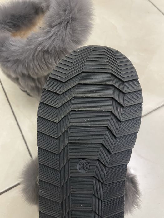 Угги детские, серые