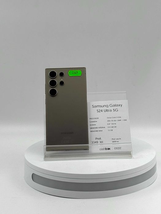 Samsung Galaxy S24 Ultra 5G 512 GB Garantie 24 luni CashBox