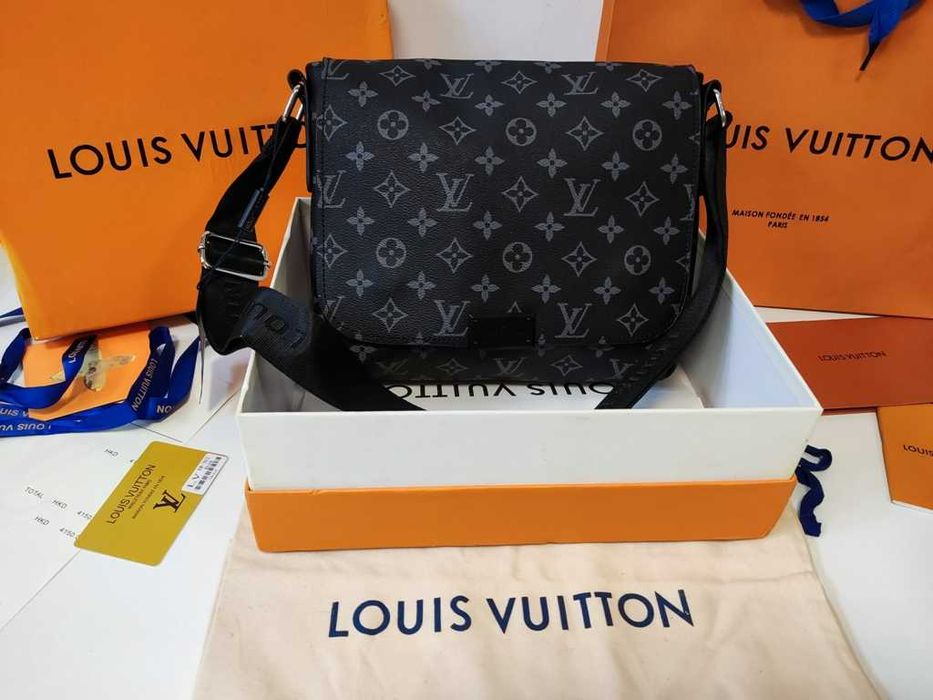Louis Vuitton Geantă pentru bărbați piele 87-88