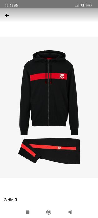 Oferta Trening HUGO Boss original 100% nou marimea M si L model deosebit bumbac