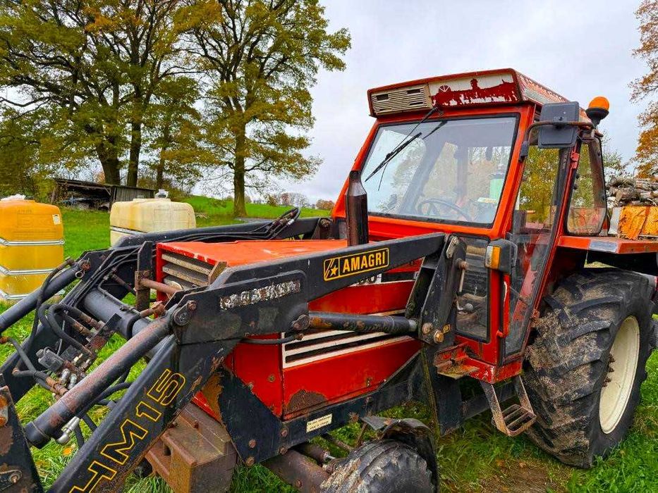 Incarcator frontal cu a 3-a functie + cupa + distribuitor + suporti +Joystick Fiat 70 90 Fiat 80 90