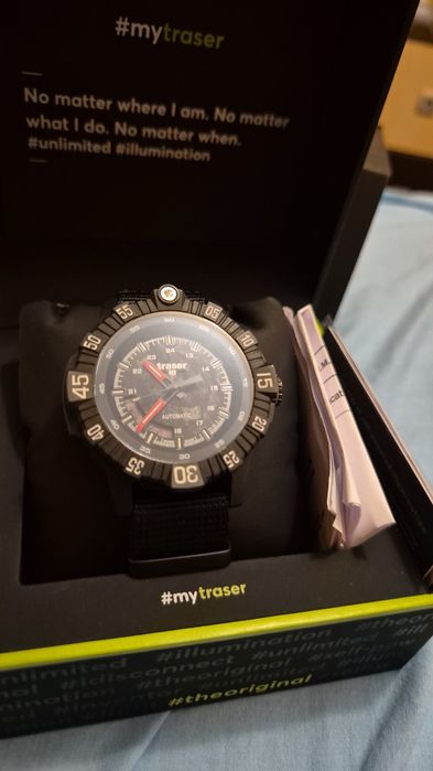 Traser  automatic tritiu diver 200 metri